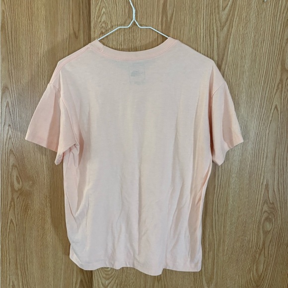 The North Face Light Pink Logo Crew Neck Short Sleeve Tee - Picture 3 of 5